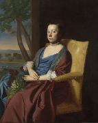 John Singleton Copley Mrs. Isaac Smith France oil painting artist